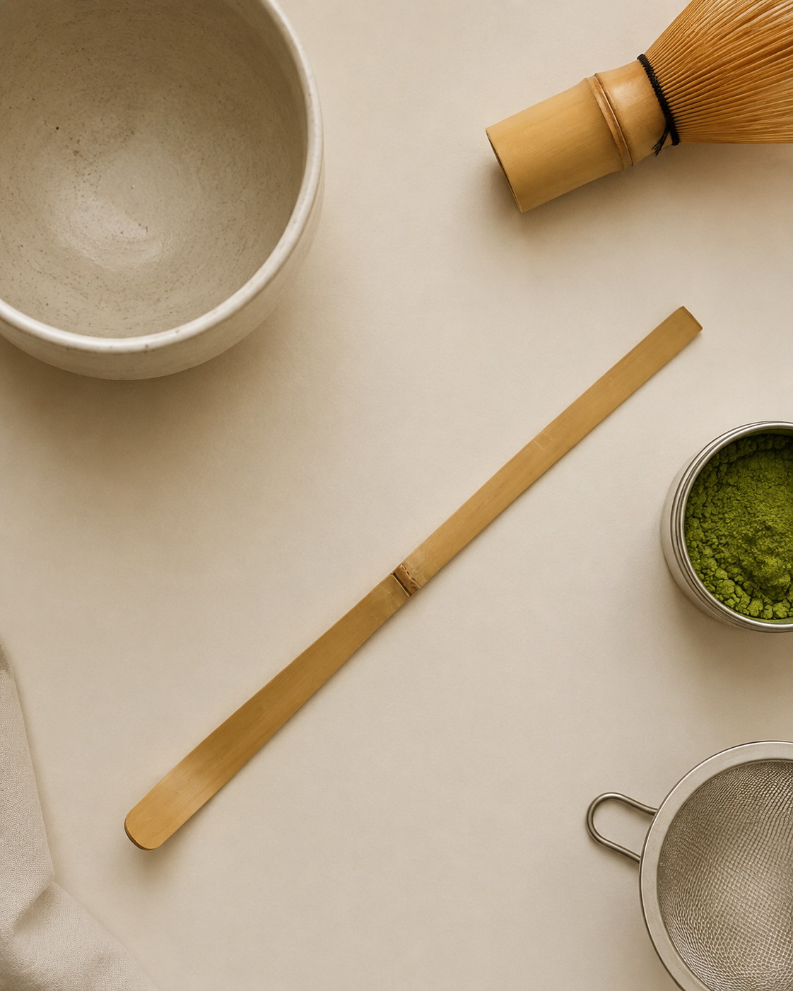 Bamboo Matcha Scoop