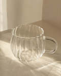 Wavy Glass Mug