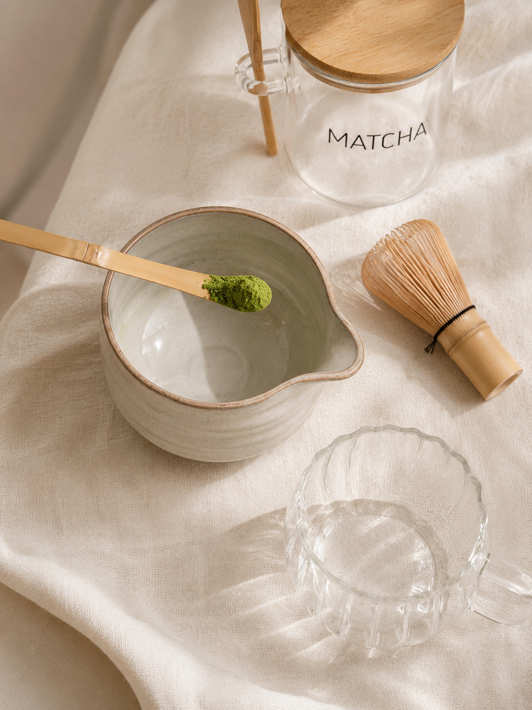 Bamboo Matcha Scoop