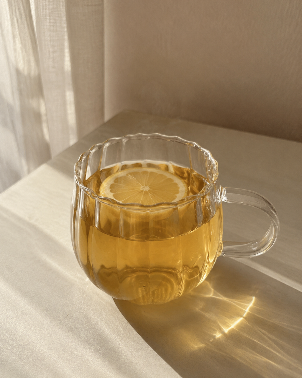 Wavy Glass Mug