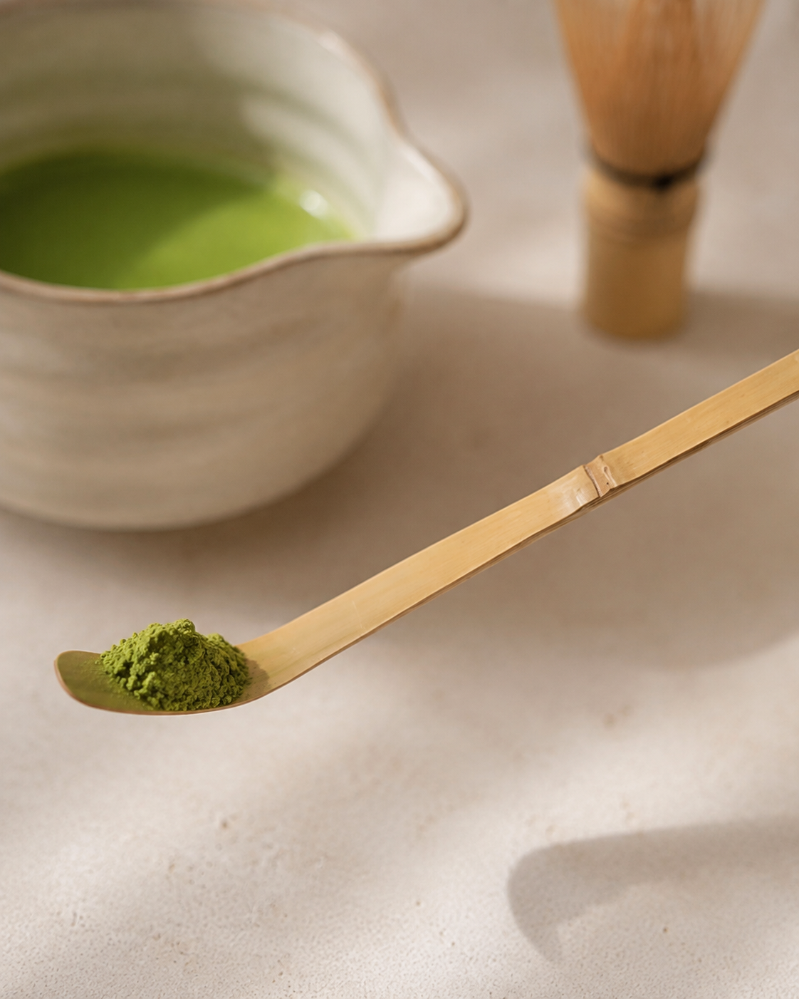 Bamboo Matcha Scoop