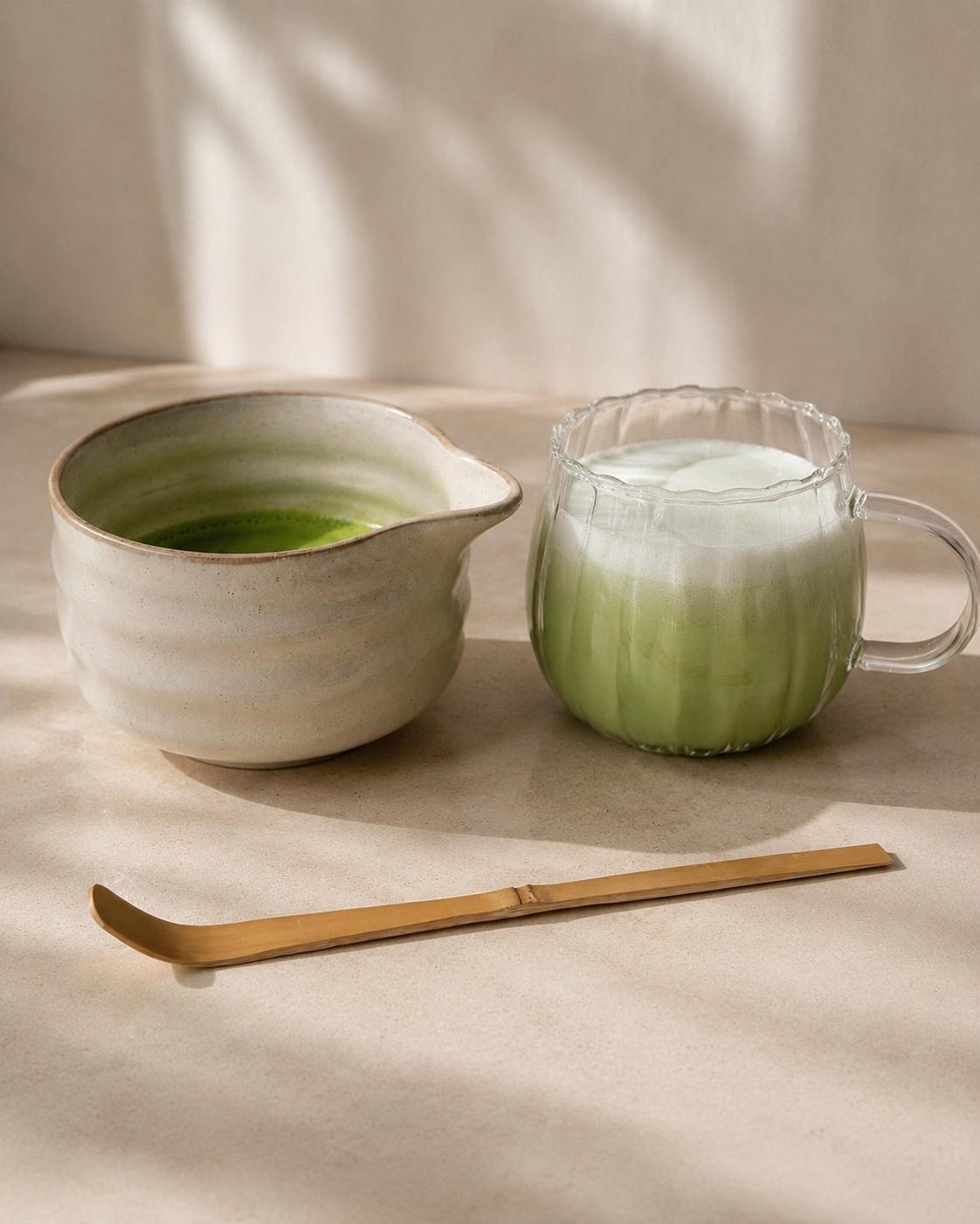 Bamboo Matcha Scoop