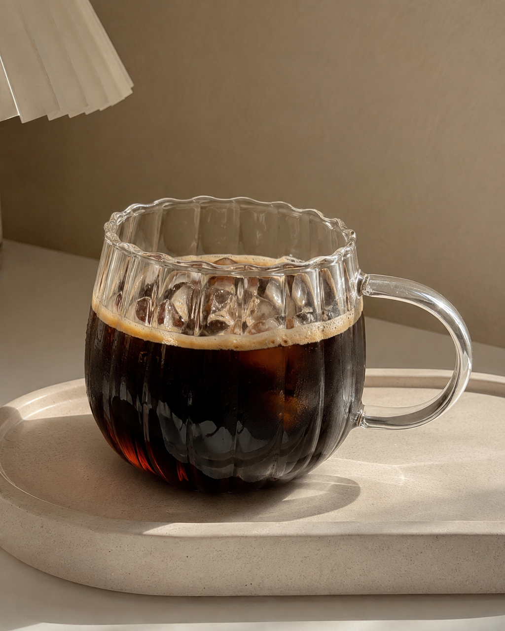 Wavy Glass Mug